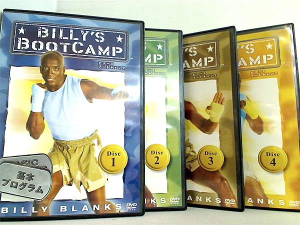 ビリー・ブランクス ビリーズブートキャンプ BILLY' S BOOTCAMP Disc1-4 ビリー・ブランクス