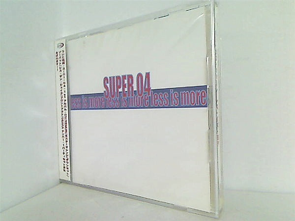 スーパー・ゼロ・フォー レス・イズ・モア