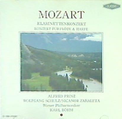 mozart klarinettenkonzert konzert fur flote ＆ harfe