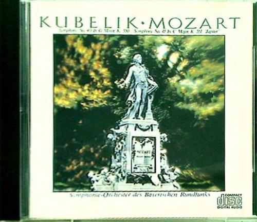 モーツァルト 交響曲 kubelik mozart symphony no 40 ＆ no 41 jupiter