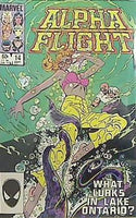 アメコミ alpha flight what lurks in lake ontario？ 14 sept
