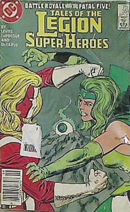 アメコミ tales of the legion of super-heroes 351 sept 87