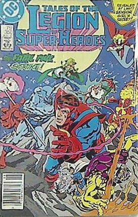 アメコミ tales of the legion of super-heroes the fatal five strike 350 aug 87