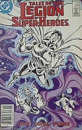 アメコミ tales of the legion of super-heroes levitz lightle decarlo 348 june 87