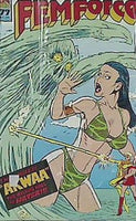アメコミ femforce I was akwaa the walking wall of water 77