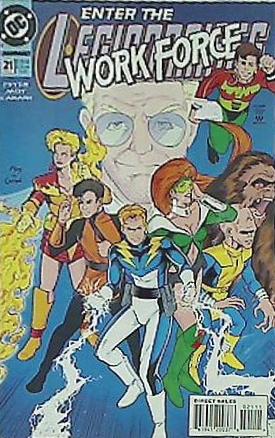 アメコミ enter the legionnaires work force 21 jan 95