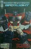 アメコミ TRANS FORMERS SPOTLIGHT OPTIMUS PRIME COVER B