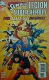 アメコミ SUPERGIRL and the LEGION of SUPER-HEROES THE QUEST BEGINS！ 31 AUG '07