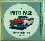 パティ・ペイジ PATTI PAGE SUPER SELECTION