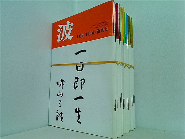 波 1992年 新潮社 １２点 1992年1月号-12月号 。