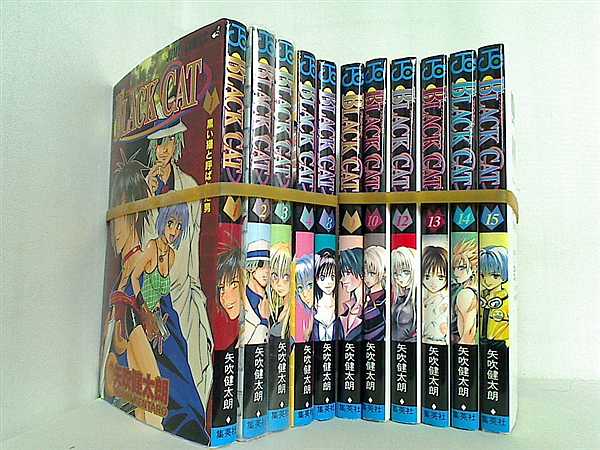 Black cat ブラックキャット 矢吹 健太朗 １巻-４巻,８巻-１０巻,１２巻-１５巻。