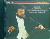 ヴェルディ 序曲集 ジュゼッペ・シノーポリ ウィーンフィルハーモニー管弦楽団