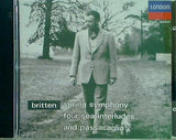 春の交響曲 op.44 四つの海の間奏曲とパッサカリア ブリテン