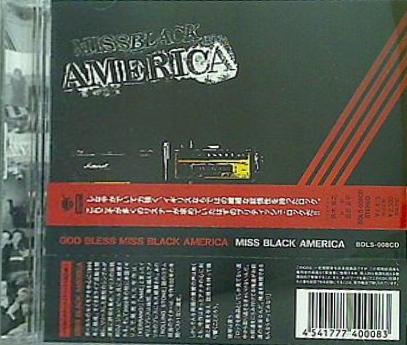 ゴッド・ブレス・ミス・ブラック・アメリカ MISS BLACK AMERICA GOOD BLESS MISS