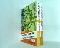二つの祖国 新潮文庫 山崎 豊子 中下巻。帯付属。
