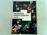 トライセラトップス ファンクラブ会報誌 TRICERATOPS OFFICIAL MAGAZINE vol.54