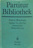 楽譜・スコア partitur bibliothek anton bruckner sinfonie Nr.4 ES-Dur