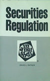 securities regulation david l. ratner