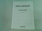 楽譜・スコア FRITZ KREISLER SCHON ROSMARIN FOR FLUTE AND PIANO