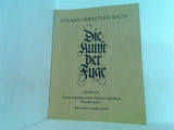 楽譜・スコア Johann Sebastian Bach Die Kunst der Fuge SOPRAN