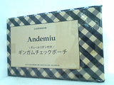 andemiu ギンガムチェックポーチ JJ 2019年4月号付録