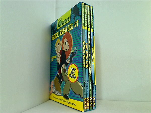 Disney's kim possible badical boxed set ４点。BOXケース付属。