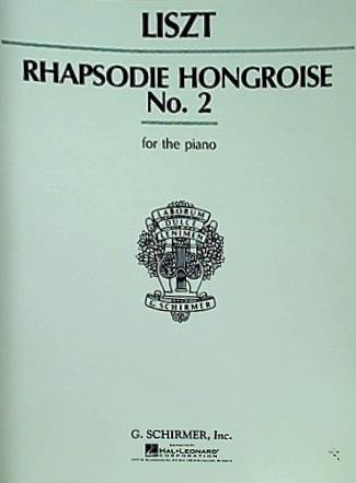 楽譜・スコア LISZT RHAPSODIE HONGROISE No.2 for the piano