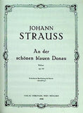 楽譜・スコア JOHANN STRAUSS An der Schonen Blauen Donau Op.314 Streabbog