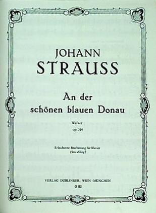 楽譜・スコア JOHANN STRAUSS An der Schonen Blauen Donau Op.314 Streabbog
