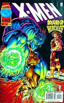 アメコミ X-MEN roughed up by hercules #59 Dec. '96