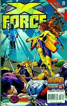アメコミ X-Force Onslaught Impact2 SEPT. '96 #58