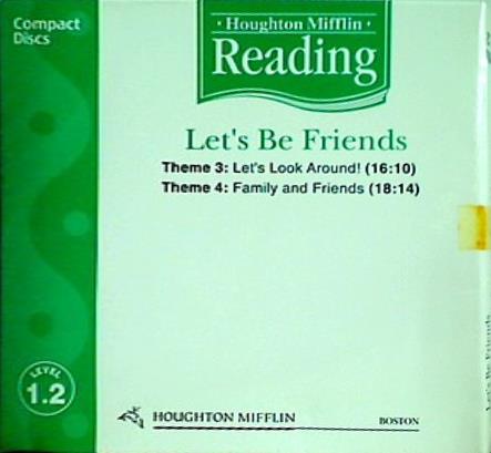 Houghton Mifflin Reading Let's Be Friends Level 1.2