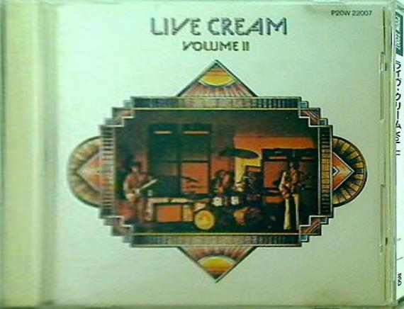 live cream volume ⅱ ライヴ・クリーム Vol. ⅱ