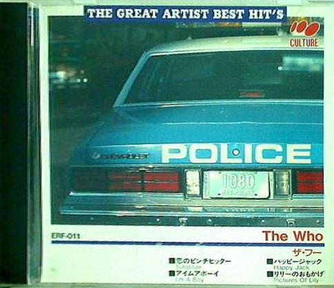 ザ・フーTHE WHO The Great Artist Best Hit's