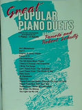 Great POPULAR PIANO DUETS Pamela and robert schultz