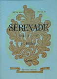 楽譜・スコア SERENADE セレナーデ F.Hiller 全音ピアノピース　No.113