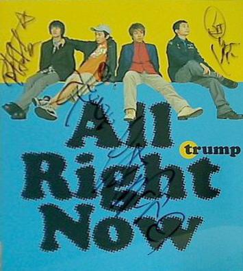 trump All Right Now  直筆サイン入り