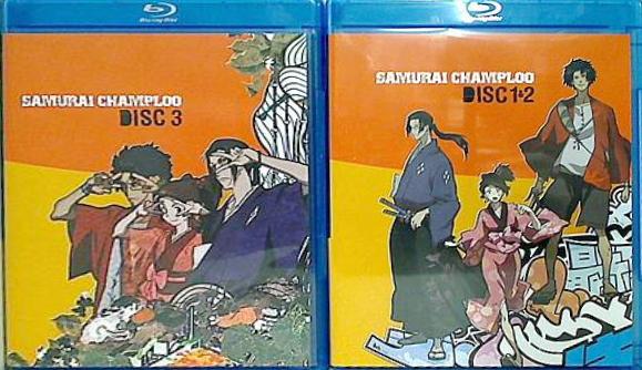 海外盤ブルーレイ サムライチャンプルー 渡辺信一郎 samurai