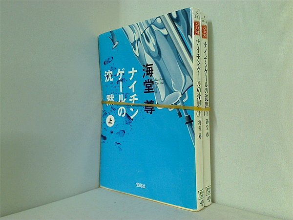 チーム・バチスタ シリーズ 宝島社文庫 海堂 尊 沈黙 上下巻 。