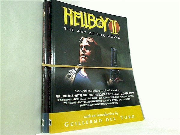 ヘルボーイ Hellboy The Art of the Movie Dark Horse Comics アートブック １巻,２巻。