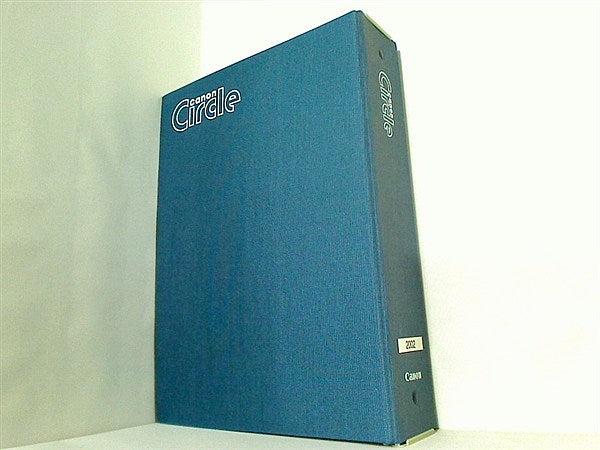 キャノン会員誌 Canon Circle キャノン・サークル 2002年 １月号,２月号,４月号-９月号,１１月号,１２月号。バインダー付属。