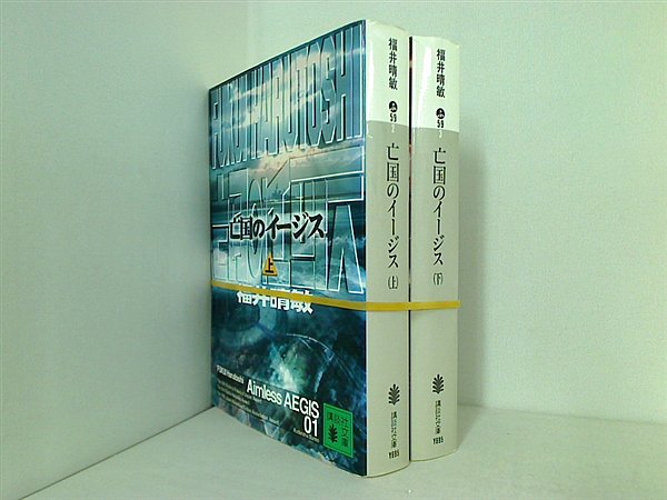 亡国のイージス 講談社文庫 福井 晴敏 上下巻。