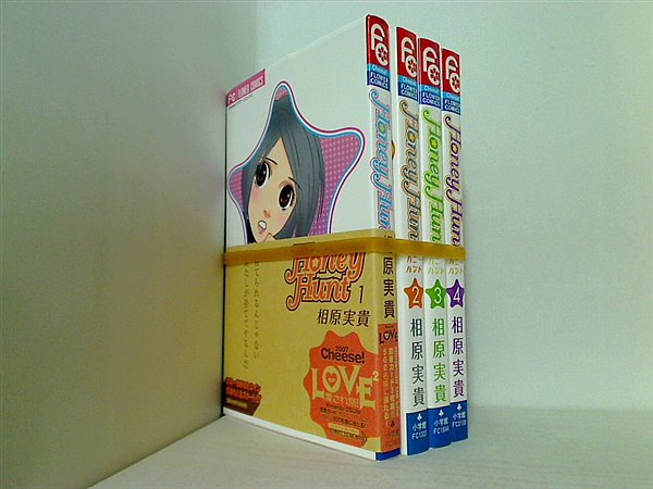 Honey Hunt フラワーコミックス 相原 実貴 １巻-４巻。一部の巻に帯付属。