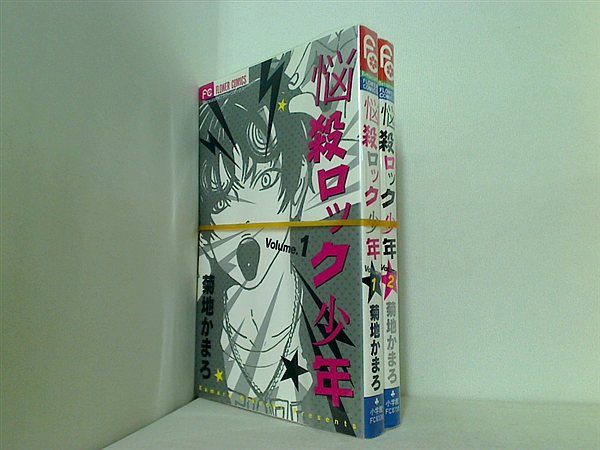 悩殺ロック少年 フラワーコミックス 菊地 かまろ １巻,２巻。