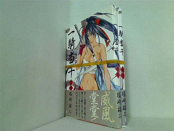 一騎当千 GUM COMICS 塩崎雄二 １３巻,１９巻。全ての巻に帯付属。