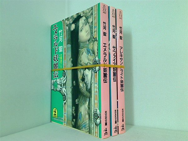 妖麗伝 シリーズ 光文社文庫 竹河 聖 ３点。