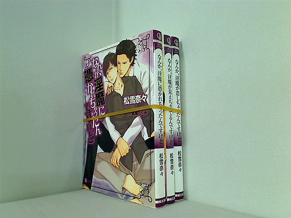 なんか,淫魔に憑かれちゃったんですけど シリーズ シャレード文庫 松雪 奈々 ３点。
