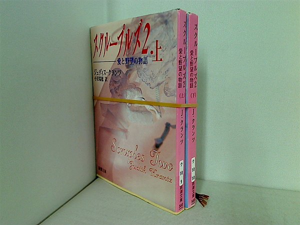 スクループルズ2 愛と野望の物語 新潮文庫 ジュディス クランツ 上下巻。
