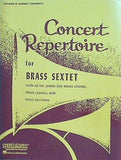 Concert Repertoire for BRASS SEXTET SECOND B♭ CORNET  TRUMPET