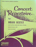 Concert Repertoire for BRASS SEXTET THIRD ＆ FOURTH B♭ CORNETS  TRUMPET